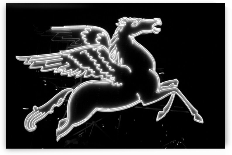 pegasus sign  horizontal 787 Pegasus 13k by Black And White