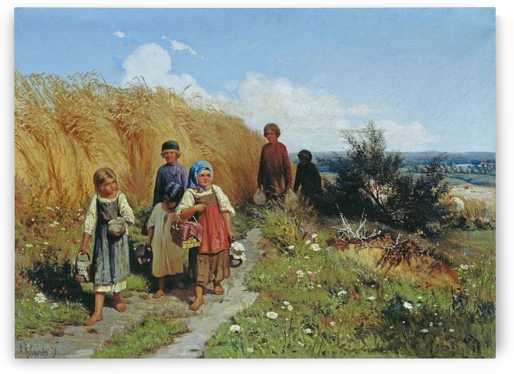 Zhnitvo by Alexei Danilovich Kivshenko