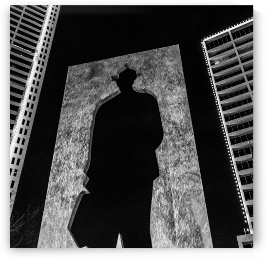 man with briefcase  square 800 Briefcase 13k by Black And White