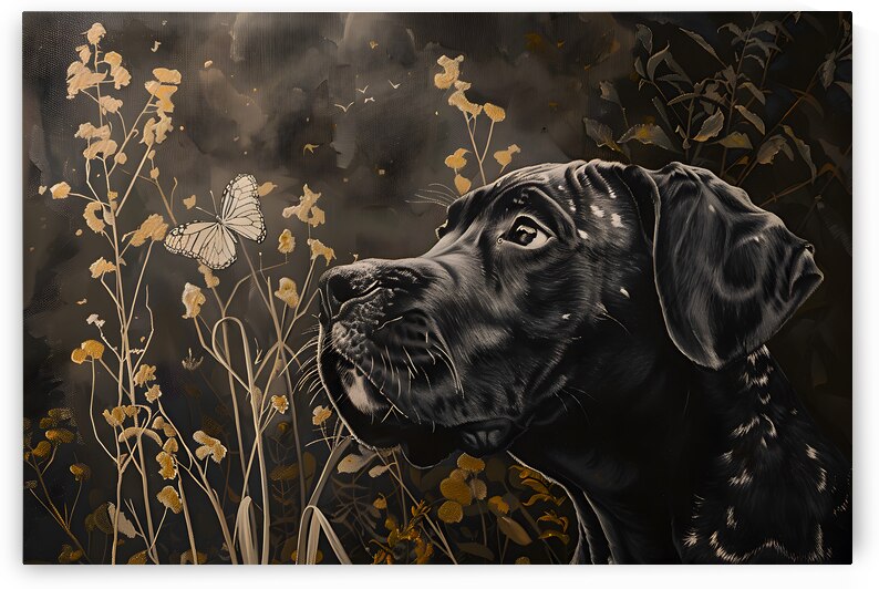 Puppy Paintings by Museblot 4 by Andy Davis