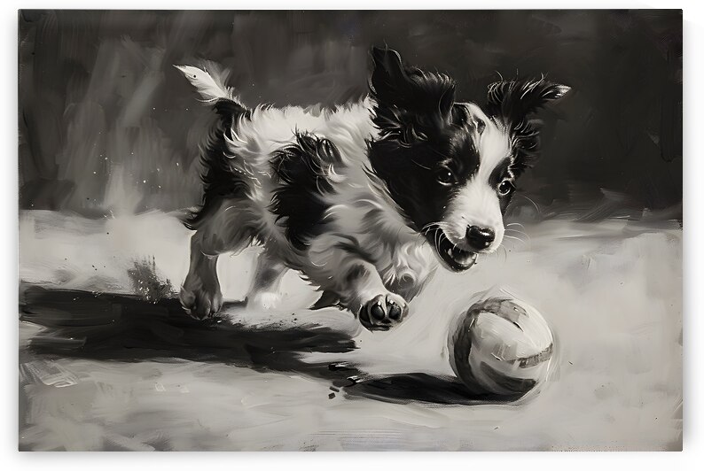 Puppy Paintings by Museblot 16 by Andy Davis