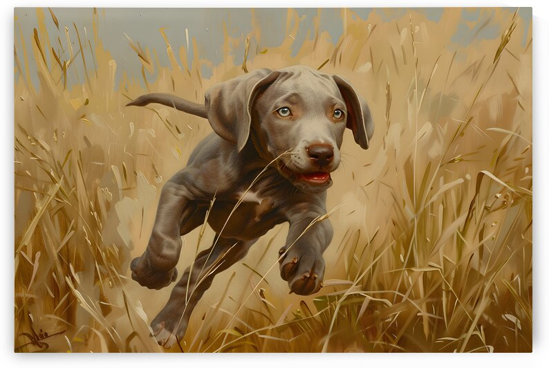 Puppy Paintings by Museblot 20 by Andy Davis