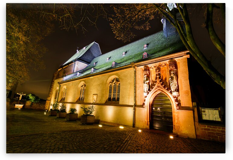 Saint Justinus Church of Frankfurt by Norma Brandsberg Photography
