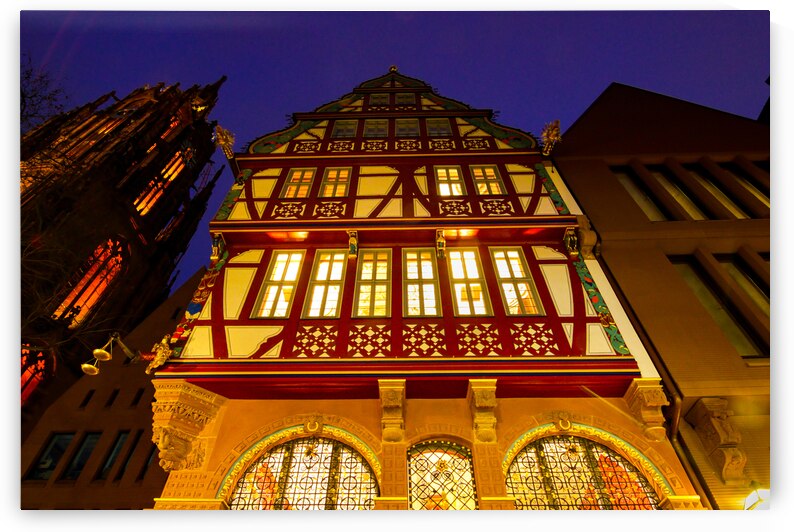 Frankfurt Dom Romer Quarter by Norma Brandsberg Photography