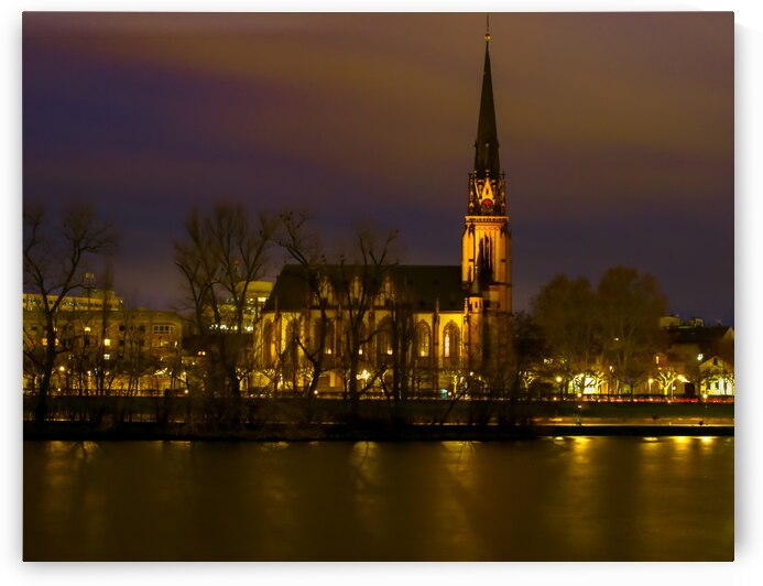 Old Frankfurt Germany Sachsenhausen Church by Norma Brandsberg Photography
