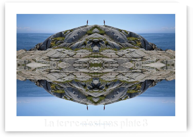 LA TERRE N EST PAS PLATE 3 by Francis Pelletier
