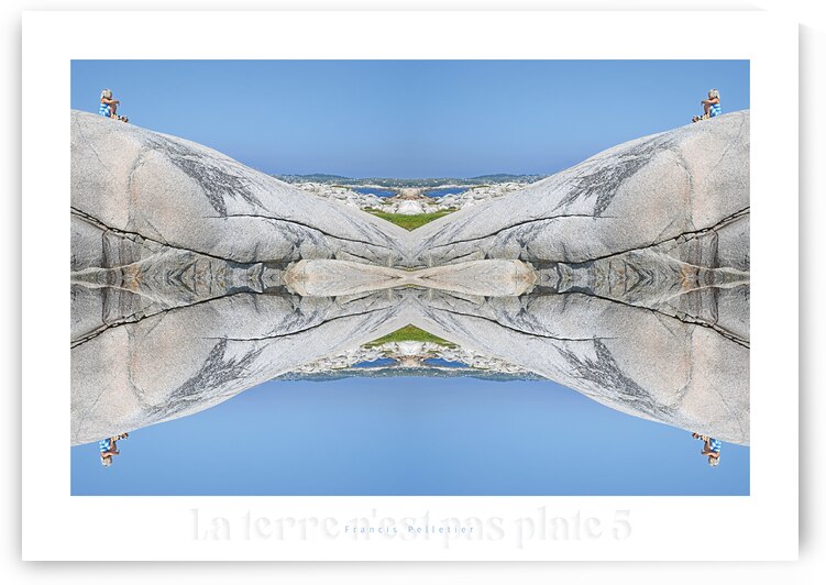 LA TERRE N EST PAS PLATE 5 by Francis Pelletier