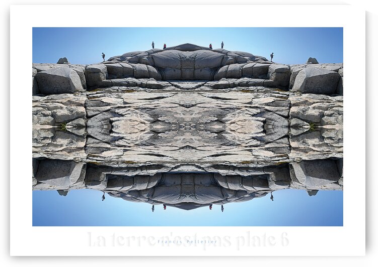 LA TERRE N EST PAS PLATE 6 by Francis Pelletier