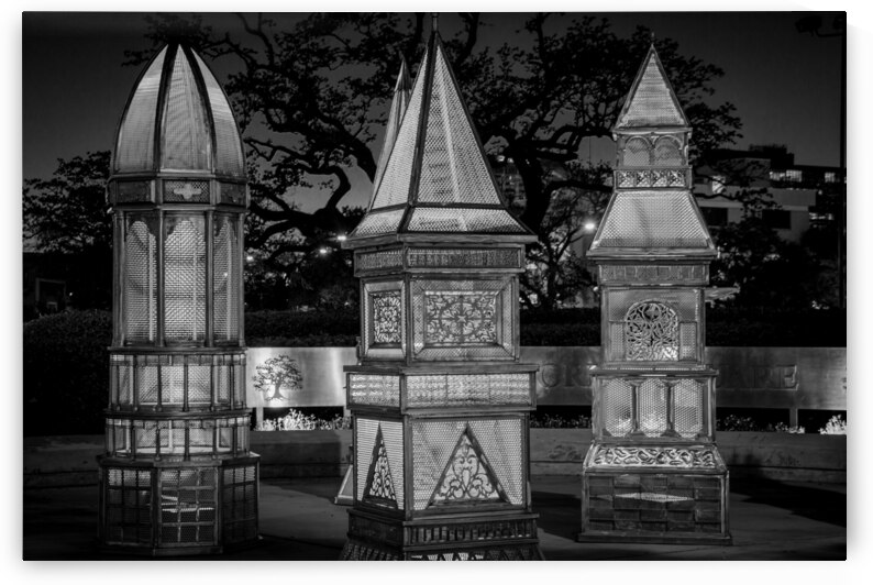 heritage lanterns at root square  horizontal 931 by Black And White