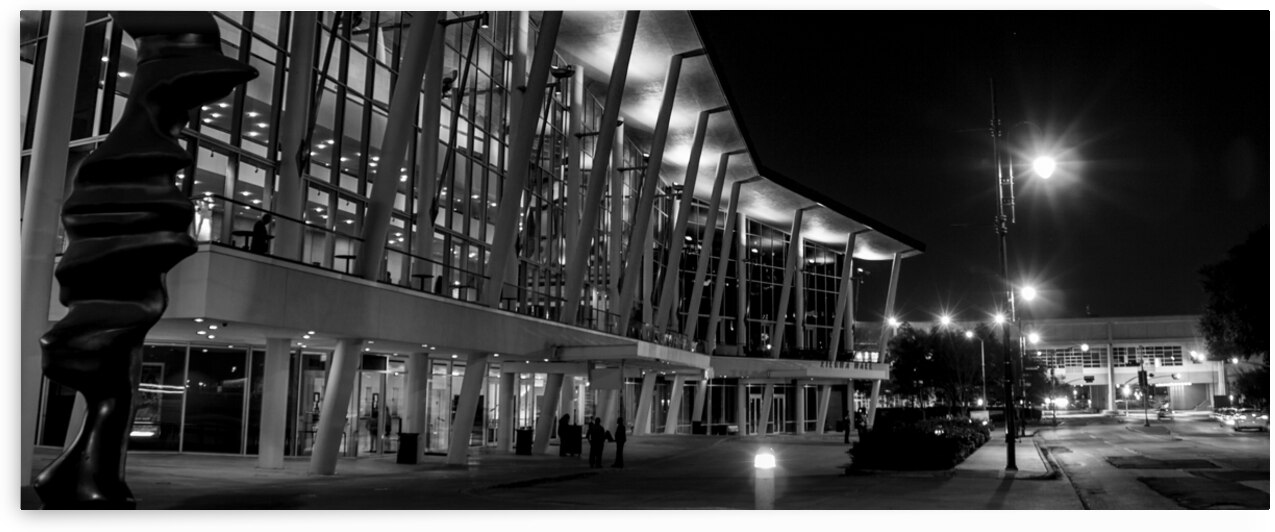 hobby center performing arts  panoramic 929 Hobby by Black And White