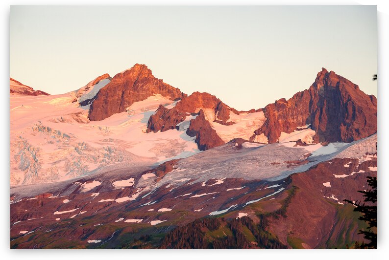 Endless Waterfalls of Mt Baker by Brad Millett Photography