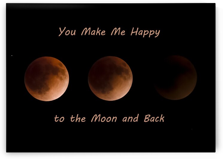 You Make Me Happy Eclipse by Norma Brandsberg Photography