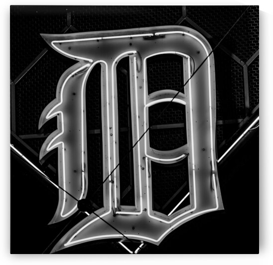 detroit tigers d  square 567 Tigers 13k by Black And White