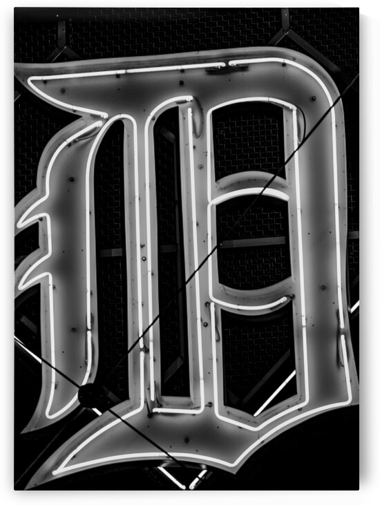 detroit tigers d  vertical 567 Tigers 13k by Black And White