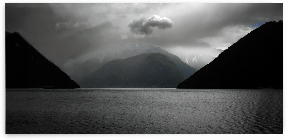 Norwegian Sognefjord Naeroyfjord Mountain Landscape by Norma Brandsberg Photography