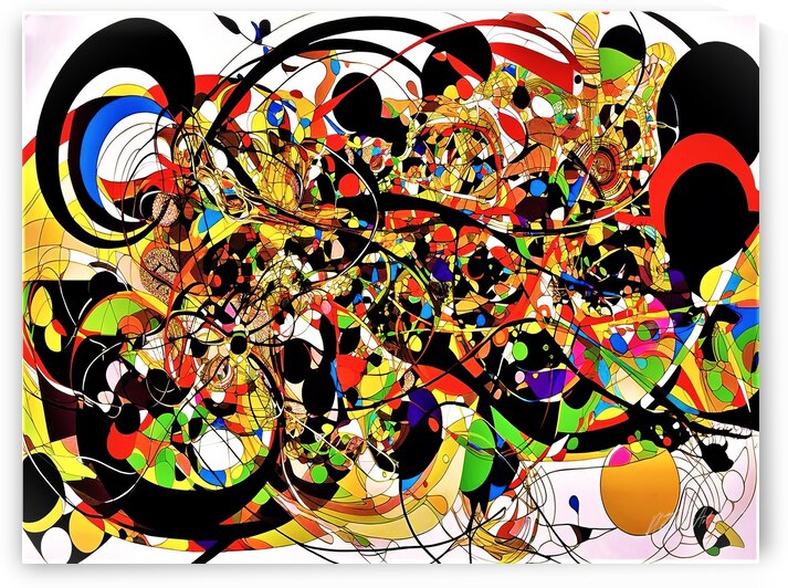 Abstract Shape Art by SykArt Designs