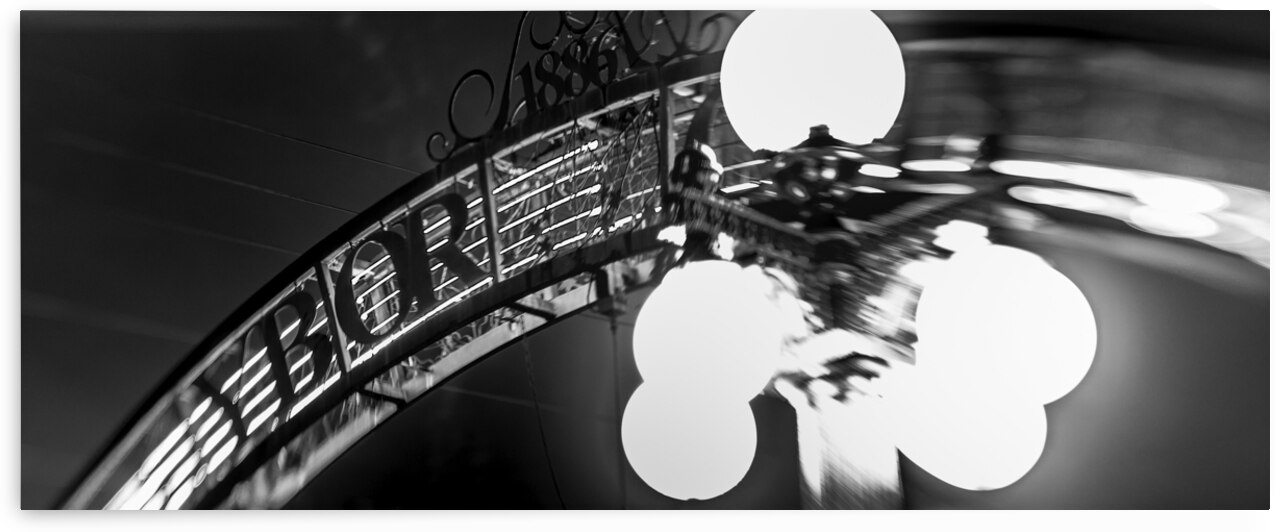 ybor city arch  panoramic 1122 Ybor 13k by Black And White