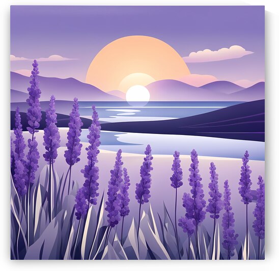 Lavender Lake by Marc Duggan