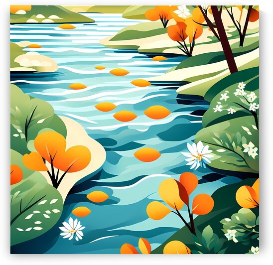 Pretty River by Marc Duggan