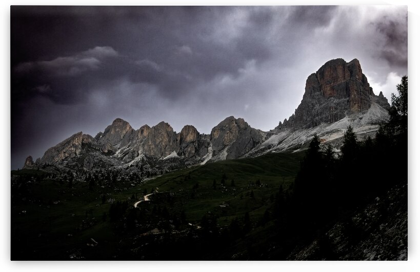 Giau Pass Cortina Race Day by Norma Brandsberg Photography