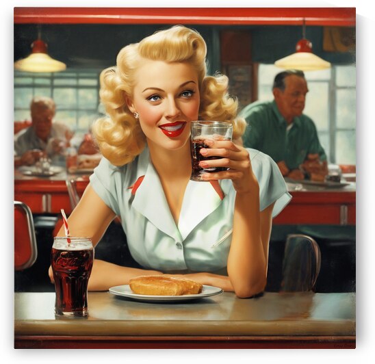 1950s Diner  by Row One Brand