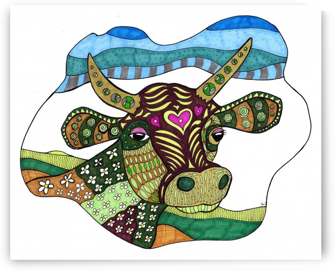 Elsie Cow by Susan Watson
