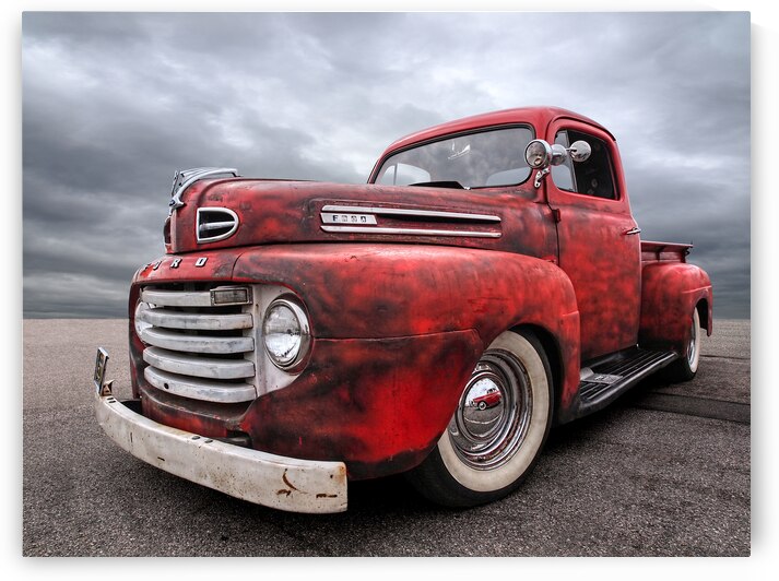 Rusty Jewel - 1948 Ford  by Gill Billington