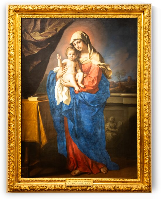 Turin Italy - The Madonna of the Benediction Giovanni Francesc by Paolo Modena