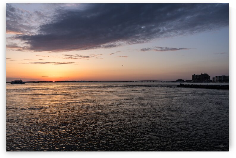 Destin Florida Sunset Afterglow by Jennifer White