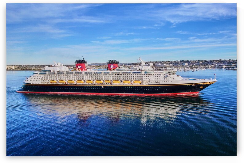 Disney Wonder In San Diego by Ryan Cameron