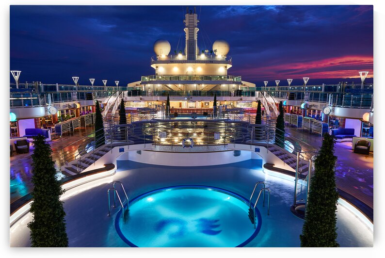 Blue Pool Sunrise by Ryan Cameron