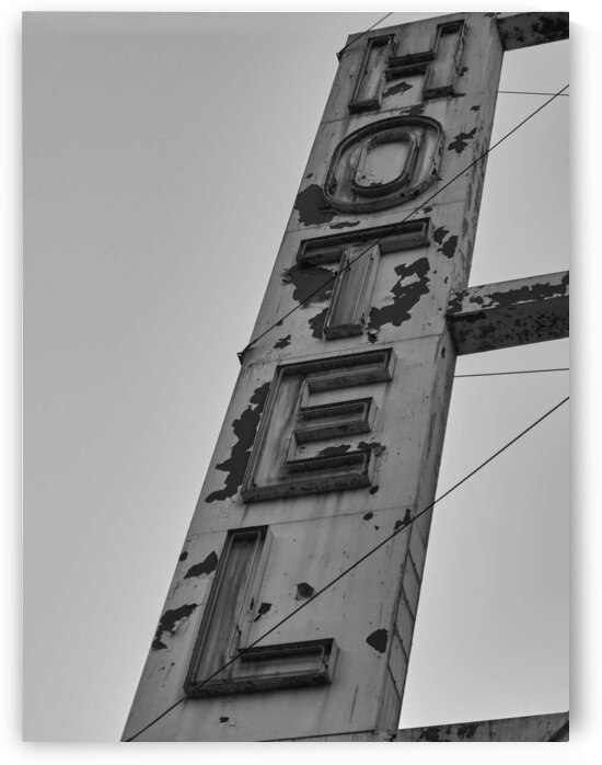 Run Down Hotel Sign by Ryan Cameron