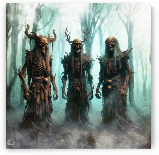 The Ancient Gods by ChrisHarrisArt