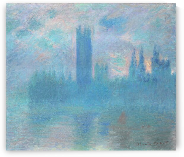 QCL 1175 – Houses of Parliament Effect of Fog b by Masterwork Reimagined