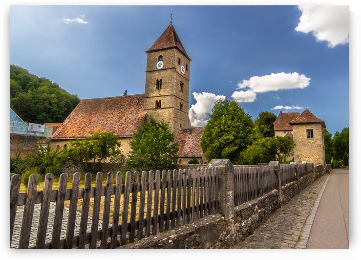 Rothenburg ob Tauber Church by Norma Brandsberg Photography