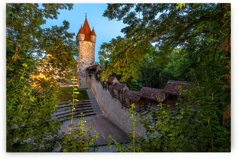 Rothenburg Stoberleinsturm City Wall by Norma Brandsberg Photography
