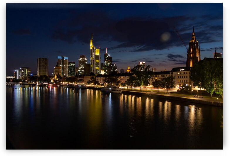 Frankfurt am Main Waterfront by Norma Brandsberg Photography