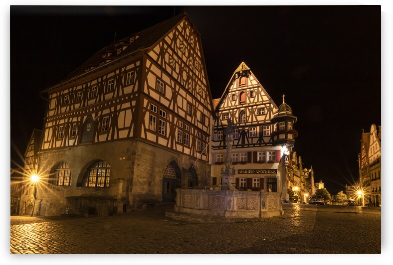 Rothenburg Market Square by Norma Brandsberg Photography