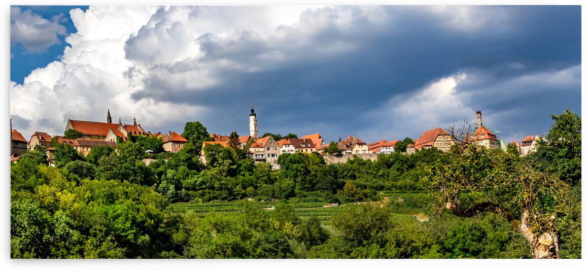 Rothenburg ob der Tauber Horizon by Norma Brandsberg Photography