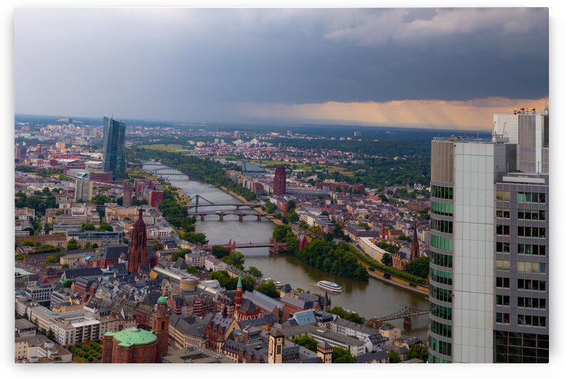 Frankfurt am Main Sunbeams by Norma Brandsberg Photography