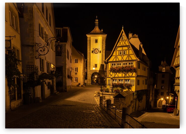 Old World Shadows in Rothenburg  by Norma Brandsberg Photography
