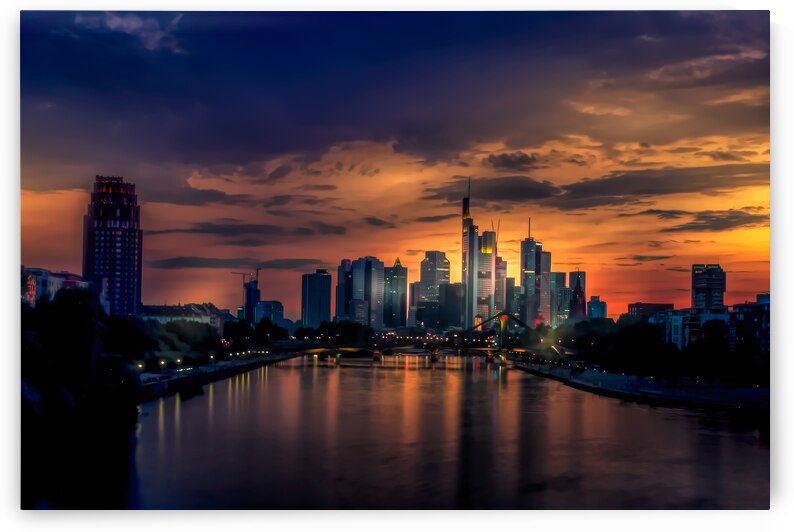 Frankfurt am Main Sunset Shadows by Norma Brandsberg Photography