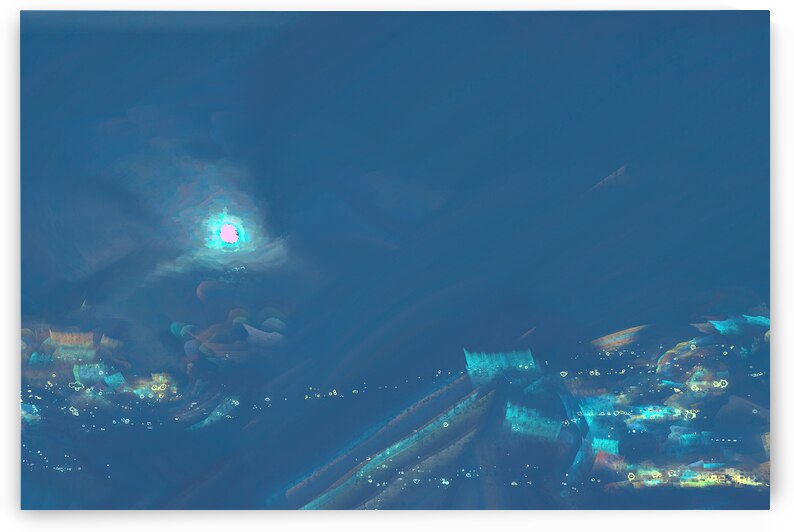 Midnight Gleam: A Village at Starfall by Le Boulanger