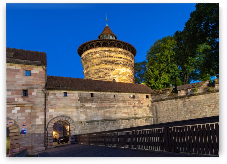 Nuremberg Wall Tower Gate by Norma Brandsberg Photography