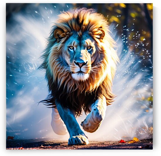Lion Running by Abdu innovations