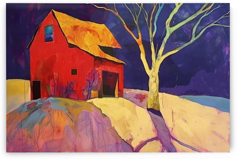 TWILIGHT VIGIL IN VIVID HUES by GraphixCafe