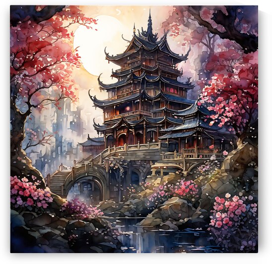 Chinese Pagoda  by Abdu innovations