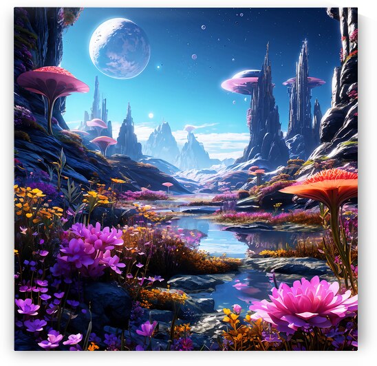 Alien Landscape by Abdu innovations