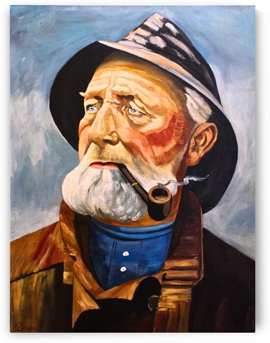 The Fisherman: A Timeless Portrait of Maritime Resilience by Visual Variety