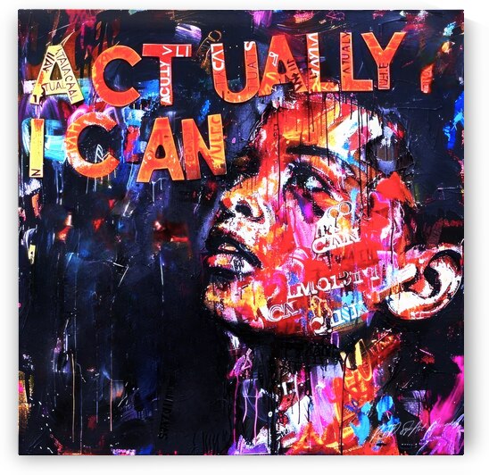 Actually I Can  by SykArt Designs